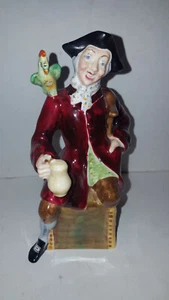 Vintage Staffordshire Arthur Bowker Fine Bone China Long John Silver Pirate - Picture 1 of 5
