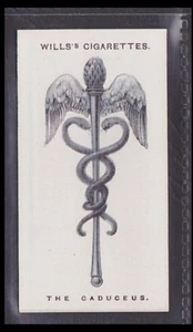 CADUCEUS - 90 + year old English Tobacco Card # 16 - Picture 1 of 2