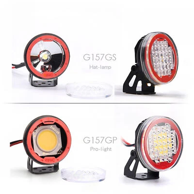 22mm Spotlights Power LED/Hat Headlights G157GP Pro/GS for 1:8/1:10 Model Car - Image 1 of 4