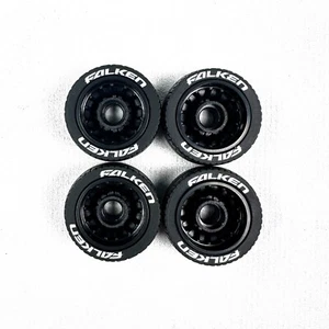 Custom 4 pcs MOC printing tires(18977, rims included) for Lego Speed cars, V4-W - Picture 1 of 4