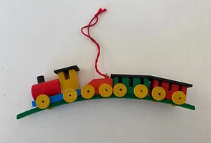 Alter Weihnachtsbaumanhänger Christbaumanhänger Zug Erzgebirge 7584/21 - Bild 1 von 3