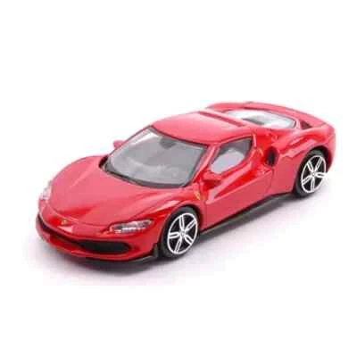 BURAGO 1:43 AUTO DIE CAST FERRARI 296 GTB RACE + PLAY ROSSO RED ART  18-36055 - Immagine 1 di 2