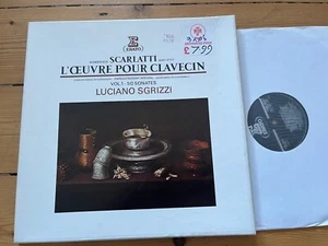ERA 9202 Scarlatti Complete Works For Harpsichord 1 Luciano Sgrizzi 3 LP box set - Picture 1 of 3