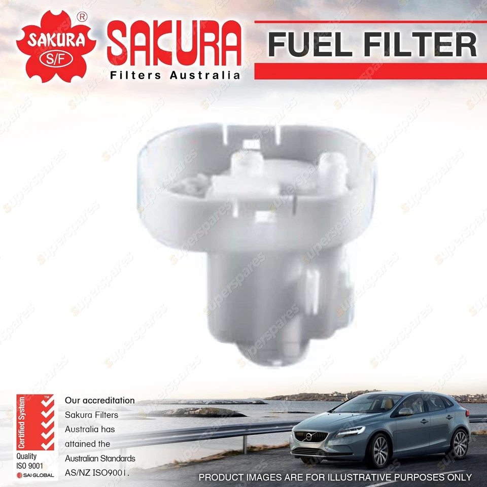 Sakura Fuel Filter for Hyundai Tucson JM Petrol Ptrl 4Cyl V6 2.0 2.7L - image 1 of 2