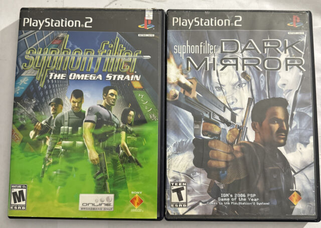 Jogo PS2 syphonfilter dark mirror - midia fisica em Promoção na Americanas