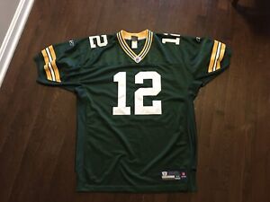 Aaron Rodgers Green Bay Packers Stiched Reebok On Field Jersey Size 52/XL