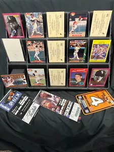 Autographed Sports Cards - 13 Items - Palmer, Robinson, Sato - Picture 1 of 15