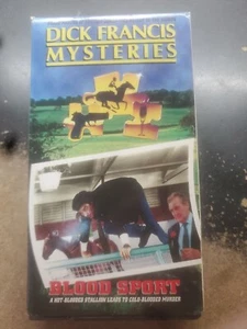Dick Francis Mysteries Blood Sport VHS Tested Works - Picture 1 of 1