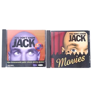 You Don't Know Jack Volume 2 + Movies: Complete w/ Manual 1998 PC Trivia Game - Picture 1 of 9