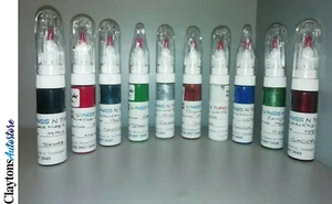 PINCEL RETOQUE PINTURA COCHE 20ml PARA VESPA AZUL-MET P3106 - Imagen 1 de 5