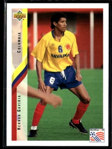 Hernan Gaviria Colombia Upper Deck #65 World Cup USA '94 Soccer Sport Card - Picture 1 of 2