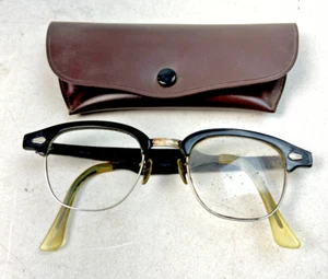 VTG 1940s-50s SC USA Eyeglasses Sunglasses Frame RISO 1/10 12K GF 24 mm 43 5.75" - Picture 1 of 11