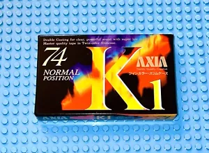 AXIA K1 74 VS. III TYPE I BLANK CASSETTE TAPE (1) (SEALED) - Picture 1 of 3