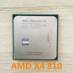 AMD Phenom II X4 810 CPU Quad-Core 2.6 GHz 4M 95W Socket AM3 Processors - Picture 1 of 3