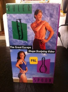 The Great Escape Shape Sculpting Video VHS tape new Sealed exercise diet fitness - Picture 1 of 4