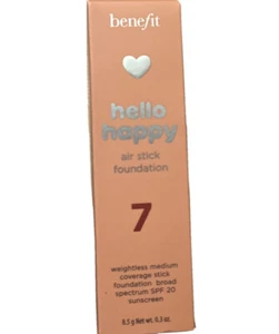 Benefit Hello Happy Air Stick Foundation Shade 7 Neu Abgelaufen 2022 - Bild 1 von 2