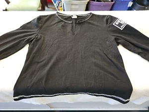 Coyote Ugly Saloon Nashville Damen Shirt Medium Schwarz Langarm Stickerei - Bild 1 von 8