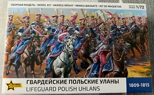ZVEZDA FIGURE 1/72 -8075 Napoleonic Lifeguard Polish Uhlans - NAPOLEONIC WARS - Foto 1 di 2