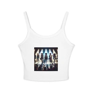 Women's Spaghetti Strap Tank Top - Picture 1 of 5
