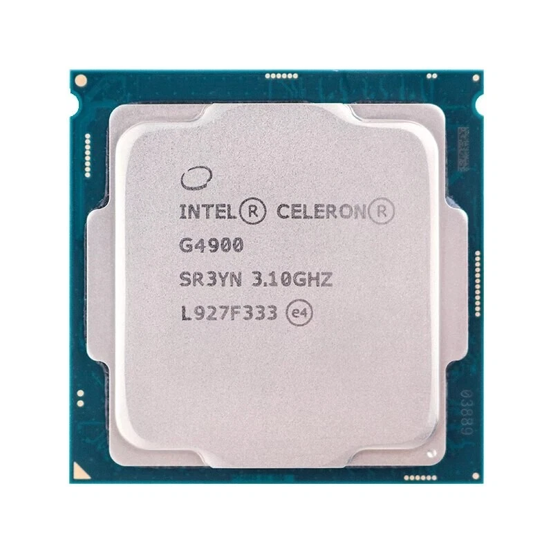 Processore Intel Celeron G4900 LGA 1151 CPU Processor - Immagine 1 di 1