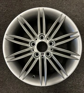 BMW 2008-2013 128i/135i 17x7 Rear Rim in BMW Silver w/Gloss Clear Style 207 - Picture 1 of 1