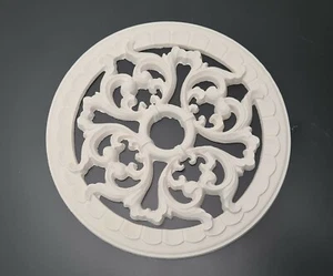 2 Pieces, Paintable Decorative Plaster Pieces, Home Décor, Ceiling & Art Design - Picture 1 of 6