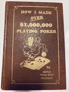 Doyle Brunson How I Made Over $1,000,000 Playing Poker 1st Edition 1st Printing - Imagen 1 de 10