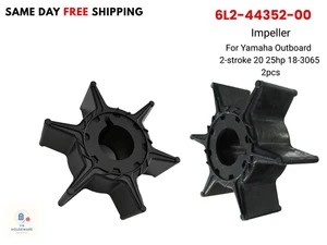 Impulsor fueraborda para Yamaha 2 tiempos 20 25 hp 6L2-44352-00 18-3065 x2 piezas - Imagen 1 de 15