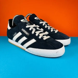 Adidas Samba Super Originals - UK7 - Navy Suede - Great Condition - Picture 1 of 18