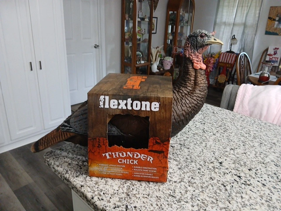 Flextone Thunder Chick Upright Turkey Decoy #FG-DCOY-00315 - NEW!!! - Image 1 of 1