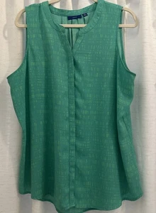 apt 9 hellgrünes ärmelloses Top XXL - Bild 1 von 9