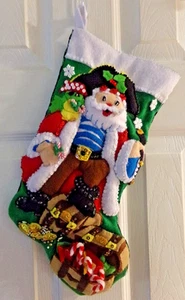 Piraten Nikolaus Strumpf *UNIKAT* - Bild 1 von 4