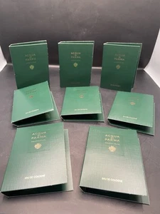 ACQUA DI PARMA 1.6 Ml 0.05 Oz. Vial Card Colonia Club Set Of Eight - Picture 1 of 7