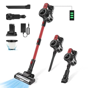 6000W Upright 6 in 1 Stick Power Vacuum Cleaner Cordless Bagless Handheld Hoover - Picture 1 of 6