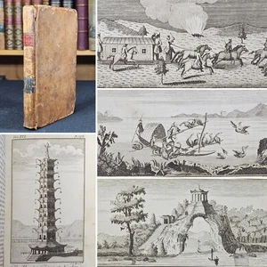 1779 CHINA The World Displayed Voyages Travels ENG PLATES SIAM East Indies - Imagen 1 de 19
