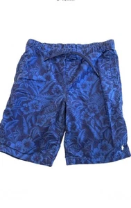 Polo Ralph Lauren Boys XL Blue Floral Swim Trunks - Picture 1 of 6