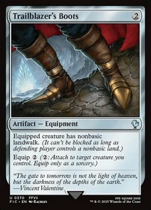 Trailblazer's Boots Magic mtg NM-Mint, English Commander Final Fantasy x1 - Picture 1 of 1