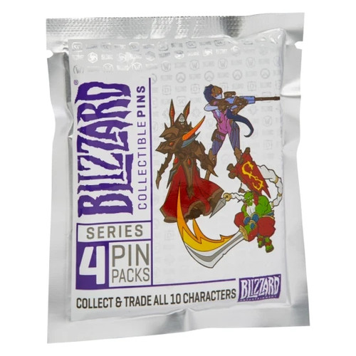2018 SDCC BLIZZARD SERIES 4 BLIND PIN PACK UNOPENED - NEW! FREE ...