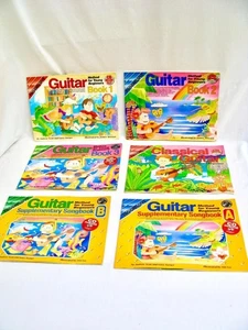 Gitarrenlehrer Noten für einen jüngeren Schüler Noten 6 Bücher - Bild 1 von 1