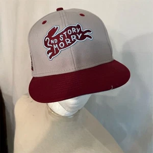 Sombrero ajustado Black Fives 2nd Story Morry gris/marrón talla 7 unisex club de baloncesto - Imagen 1 de 7