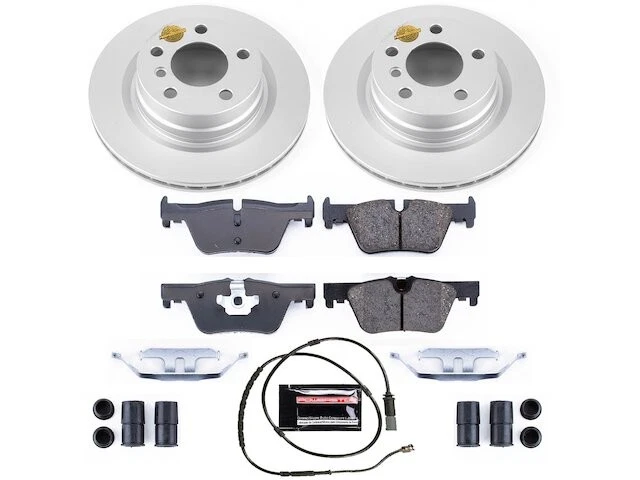 Kit de pastillas de freno trasero y rotor para BMW 320i 2013-2018 2014 2015 2016 2017 JY426RK Foto 1 de 1