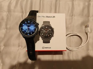 OnePlus Watch 2R Gunmetal Gray/Black. Model OPWWE234 Great Condition - Picture 1 of 4