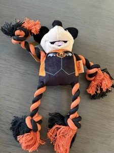 DISNEY FETCH HALLOWEEN MICKEY MOUSE 12" Cuerda - Chirrido Perro/Cachorro Juguete Nuevo con Etiquetas - Imagen 1 de 2