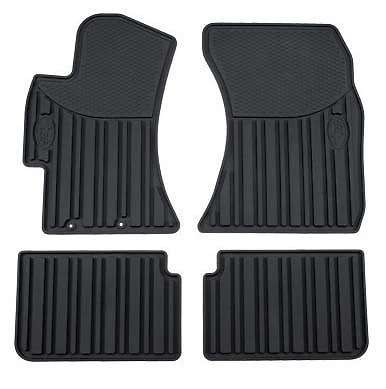 2014-2018 Subaru Forester All Weather Floor Mats Black Rubber J501SSG200 Genuine - Image 1 of 2