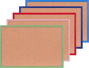 Pinnwand Korkboard IN IHRER FARBE! 40 x 60 cm Pinwand Korkwand Pinntafel Memo - Bild 1 von 7