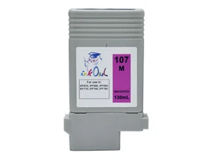 InkOwl 130ml Compatible Cartridge for CANON PFI-107M MAGENTA iPF685 770 780 785 - Picture 1 of 1