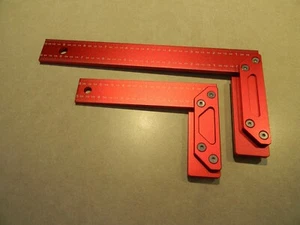 2 Piece Aluminum Miter Square Set, 6" and 10" - Picture 1 of 1
