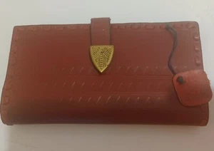 Sami Amin, Hand-Tooled Leather Passport Wallet. Used. - Picture 1 of 6