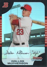 2005 Bowman Chrome Draft Baseball Refractor #5 Dallas McPherson