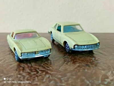 VINTAGE ISO GRIFO , GHIA V. 280 TOY CARS MADE IN USSR PLASTIC 1/43 SEL LOT OF 2 - Image 1 of 4